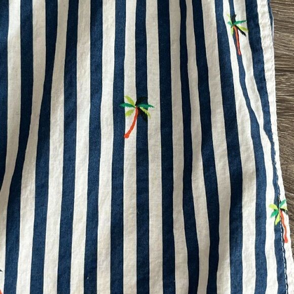 Sovereign Code Short Sleeve Cali Palm in Navy Size Large - Picture 9 of 14